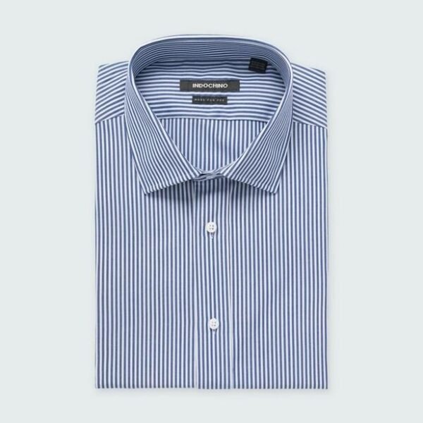 The Navy Pinstripe